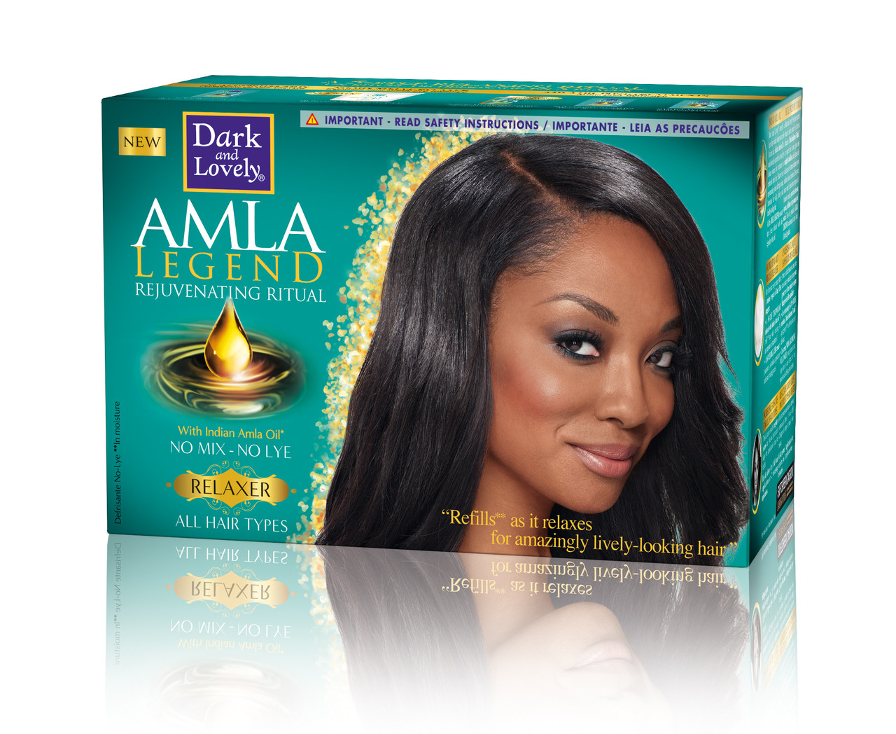 Dark Lovely No Lye Amla Relaxer Kit The Glamour Shop