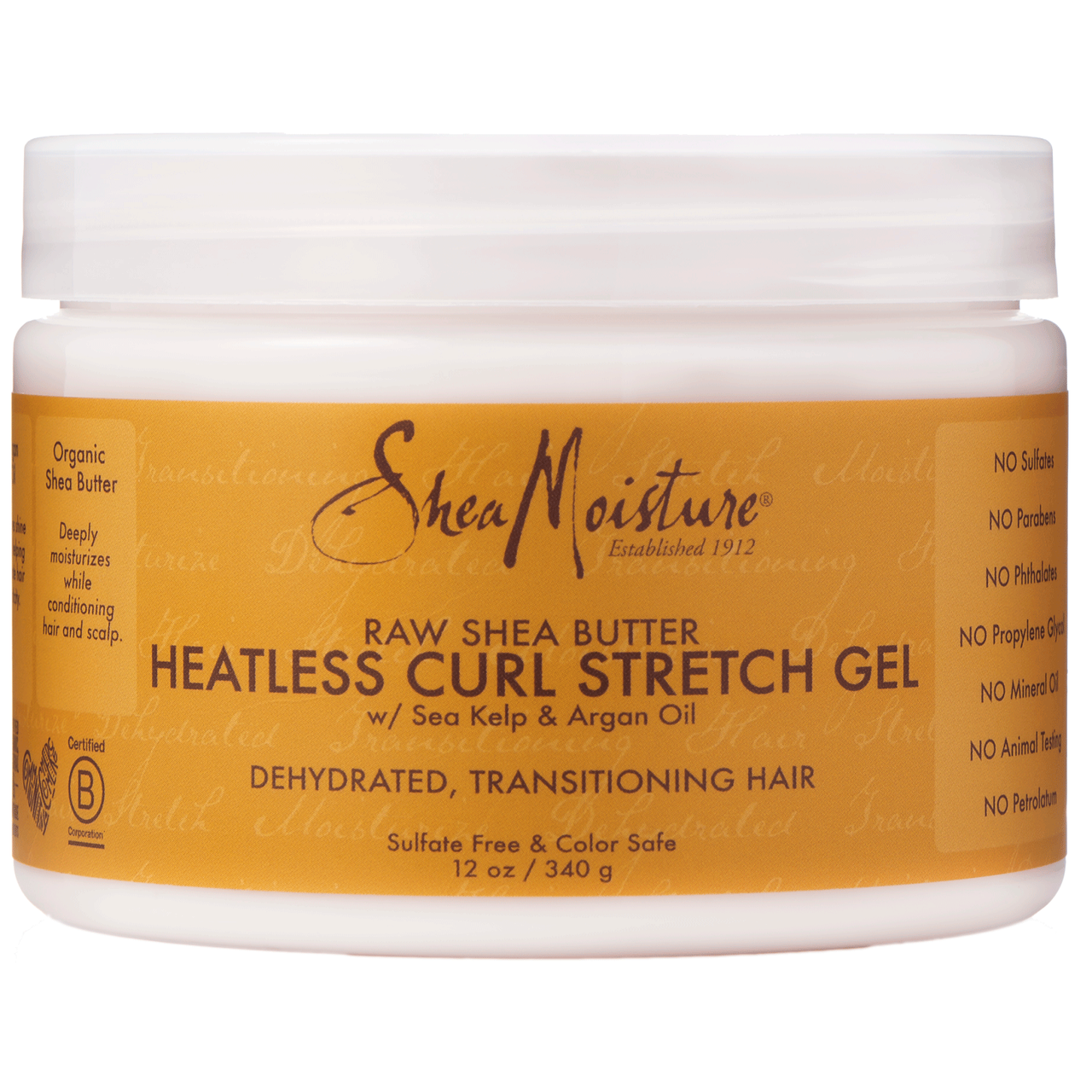 Shea Moisture Raw Shea Butter Curl Stretch Gel 340g The Glamour Shop