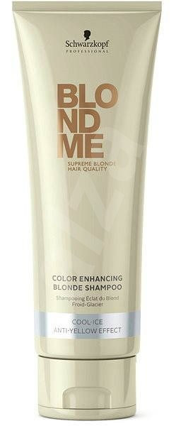 Schwarzkopf Blondme Color Enhancing Shampoo Cool Ice 250ml The Glamour Shop