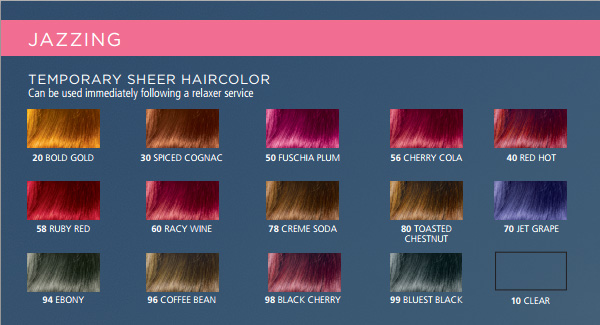 jazzing hair color hair color chart hair color - jazzing hair color ...