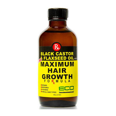 ECO Style Black Castor Oil &amp; Flaxseed Oil Maximum Hair 