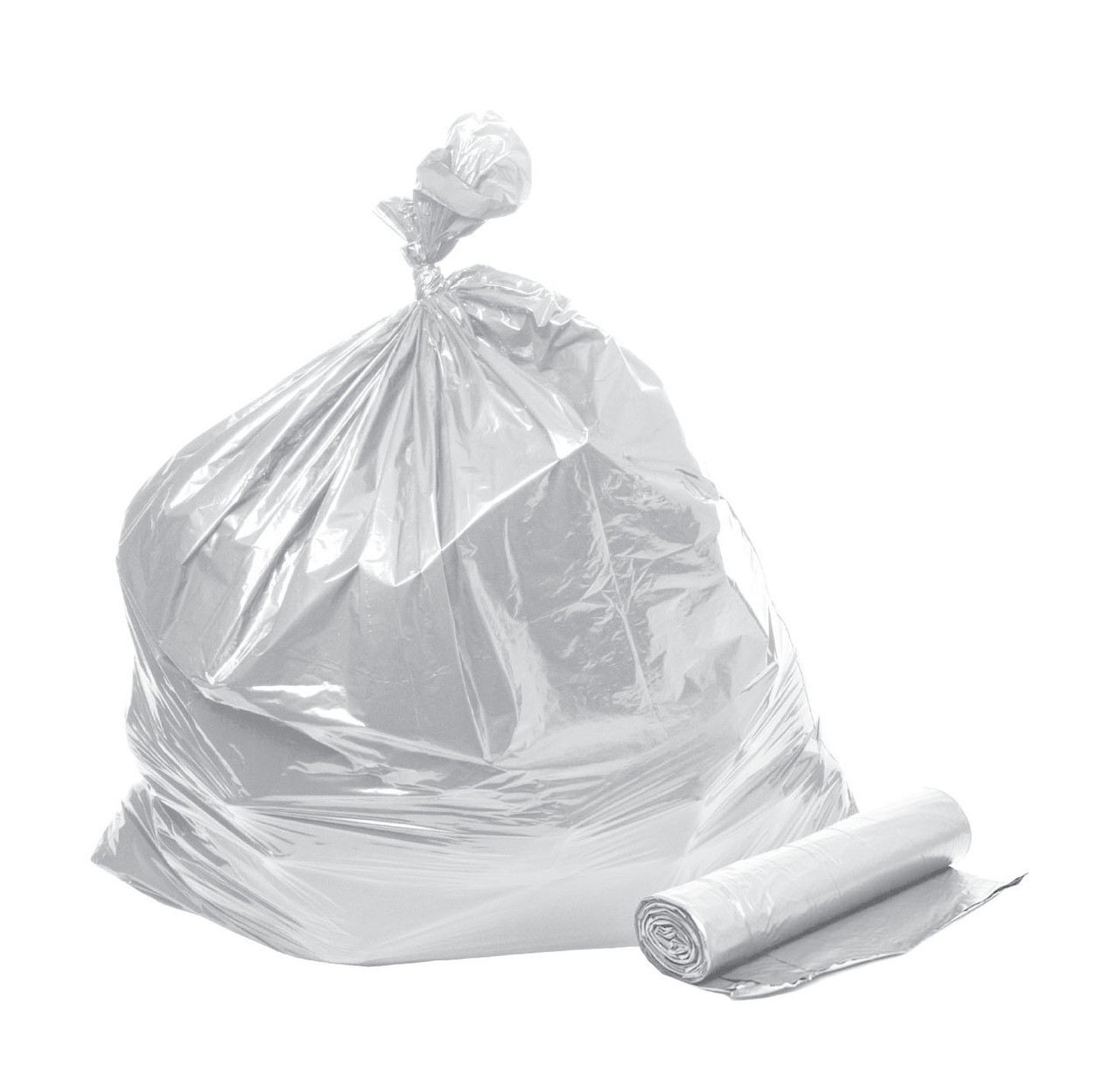clear trash liners