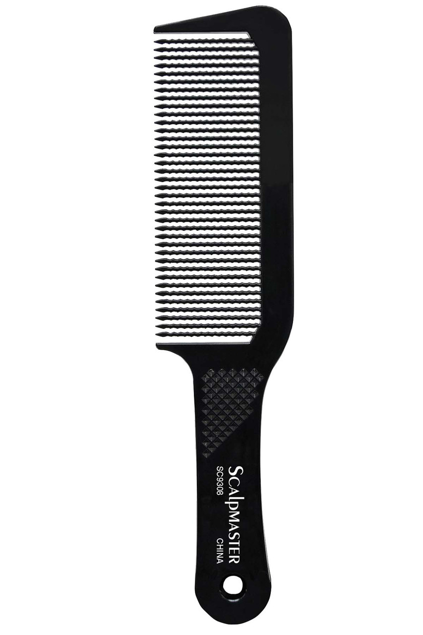 Scalpmaster 9.5" Flat Top Barber Comb Barber Supplies Boss Beauty