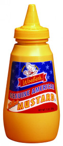 Genuine American Yellow Mustard - Squeeze - 9oz.