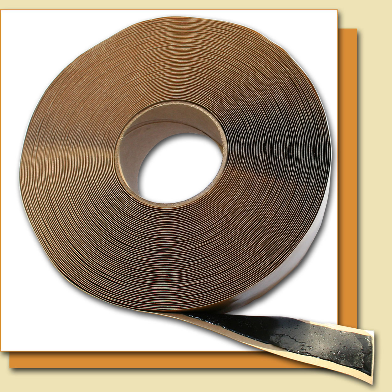 Double Sided Butyl Tape (1.5" X 100') Roll - Crawl Space Depot