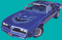 1973 - 1978 TRANS AM COMPLETE DECAL KIT