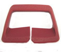 1973 - 1976 CAMARO TRANS AM SEAT BELT GUIDE RED RECTANGLE GM