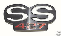1967-1968 CAMARO "SS 427" RS GRILLE GRILL EMBLEM 67 68