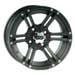 ITP TerraCross ATV Tire Kit 26-11R-12 TERRACROSS R/T tires on 12X7 4/137 4+3 ITP F/R SS108 Black Wheels.