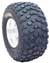 Kenda Klaw ATV Tire Kit 20-11-10 KLAW tires on 10X8 3B+5N 4/110 .125 Douglas Aluminum Wheels.