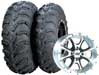 ITP Mud Lite ATV Tire Kit 30-10-12 ITP MUD LITE XXL ITP tires on 12X7 4/110 5+2 ITP F/R SS108 Wheels'