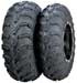 ITP Mud Lite ATV Tire Kit 25-10-12 6Ply Mud Lite ITP tires on 12 X 7 4/110 5+2 ITP F/R SS212 Black Wheels,.