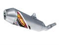 The Factory 4.1 is FMF Racing's premier ATV performance exhaust. It is guaranteed to produce more horsepower throughout the entire RPM range. If performance is your priority, the Factory 4.1 is the exhaust for you.
Titanium construction with durable stainless steel midpipe
Used by Factory teams such as KTM, Epic Can-Am and Rath Racing
Optional quiet insert or spark arrestor available
Available in natural or blue anodized finish (depending on model)
Use with FMF Powerbomb or Megabomb, or stock header
