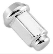 ITP 10mm x 1.25 thread with a 14mm head 60 degree tapered seat Chrome Lug Nut