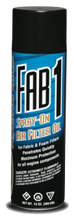 maxima fab-1 aerosol air filter oil for fabric or foam filters recreation tires rectires.com