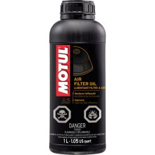 Motul A3 Air Filter Oil in a bottle at Recreation Tires rectires.com