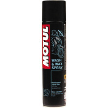 Motul, Wash and Wax spray is a dry cleaner and protective wax at Recreation Tires rectires.com