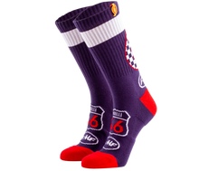 Navy Blue FMF Kurt Caselli socks at Recreation Tires rectires.com