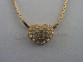 Pave Heart Necklace