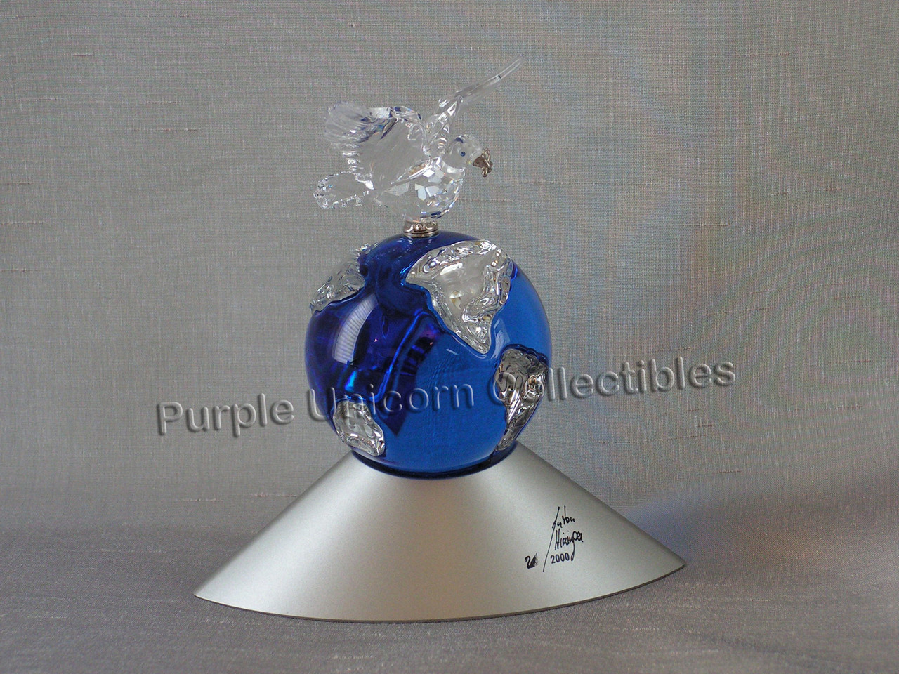 2000 Millennium Edition Crystal Planet - Purple Unicorn