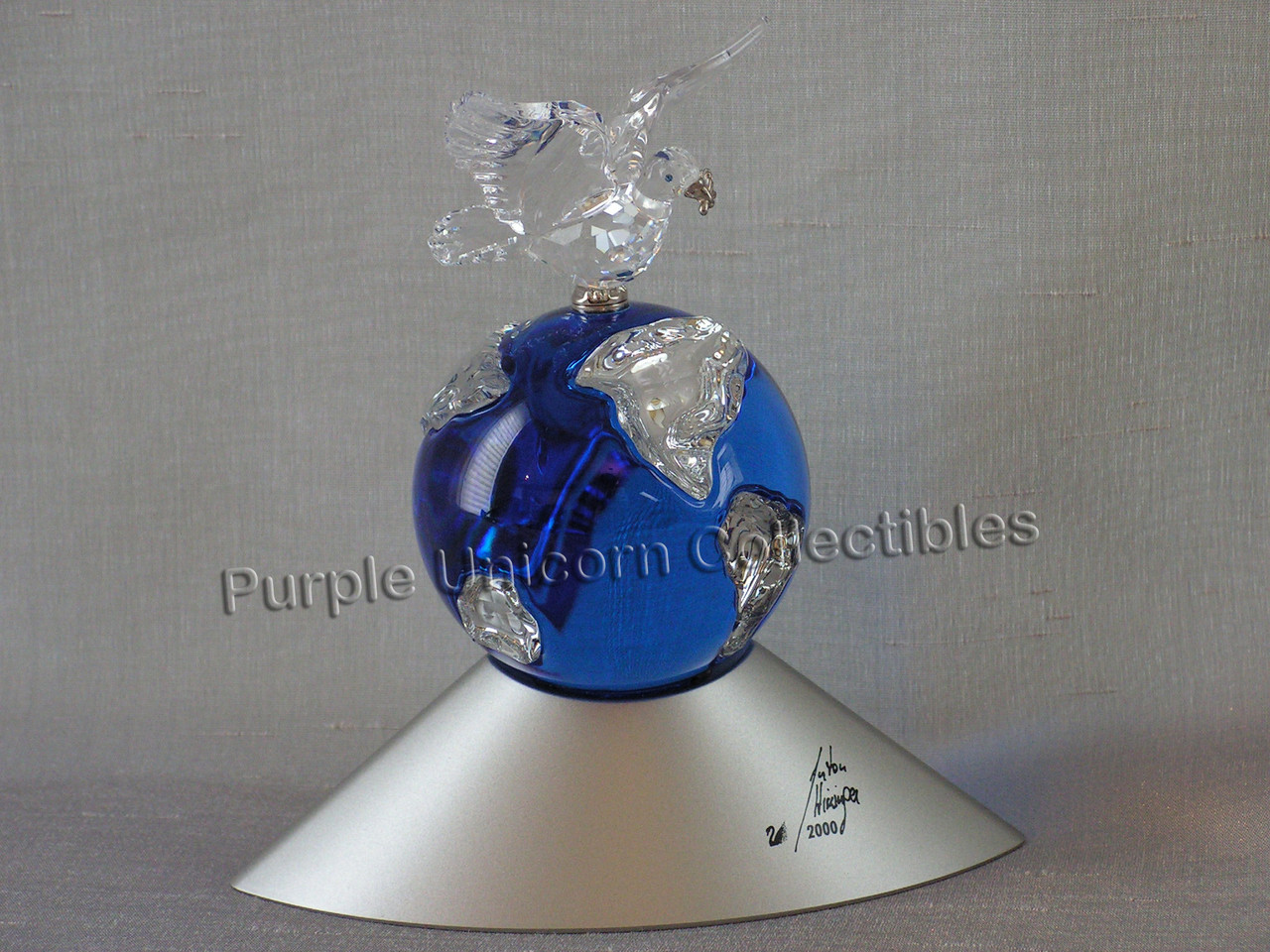 2000 Millennium Edition Crystal Planet - Purple Unicorn
