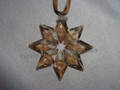 2013 SCS Annual Edition Golden Star / Snowflake Christmas Ornament