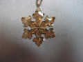 2016 SCS Annual Edition Little Golden Snowflake / Star Christmas Ornament