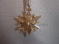 2017 SCS Annual Edition Golden Star / Snowflake Christmas Ornament