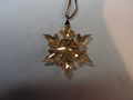 2020 Annual Edition Festive Little Golden Snowflake / Star Christmas Ornament