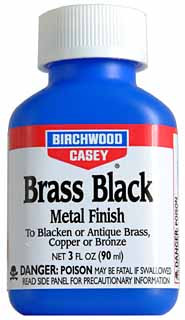 Birchwood Casey Brass Black Metal Finish