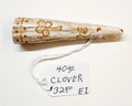 40 gr Clover Powder Measure Handcrafted  by Local Artist