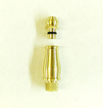 French Powder Horn Spout and Plug