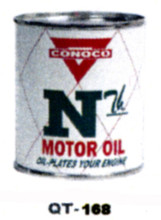 Conoco NTH Motor Oil Cans - Quantity Of Six Cans