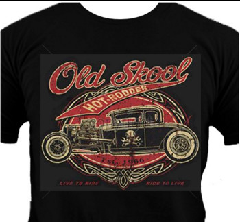 Hot Rod T Shirts >> Old School Hot Rodder T Shirt Crusin The Past Hot Rod T Shirts >> Old School Hot Rodder T Shirt Crusin The Past