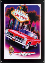 Pontiac GTO "Las Vegas" Tin Sign