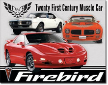 Pontiac Firebird "Muscle Cars" Tin Sign