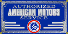 American Motors Authorized Service Wall Banner