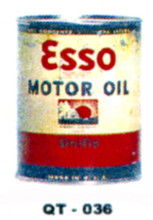 Esso Unifie  Motor Oil Cans - Quantity Of Six Cans