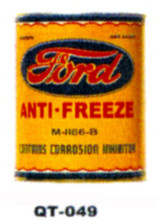 Ford Anti-Freeze Cans - Quantity Of Six Cans