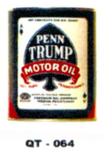 Penn Trump Motor Oil Cans - Quantity Of Six Cans