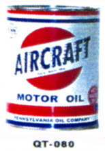 Aircraft Motor Oil Cans - Quantity Of Six Cans