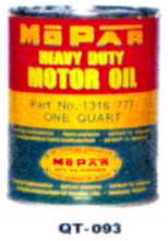 Mo-Par Heavy Duty Motor Oil Cans - Quantity Of Six Cans