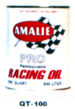 Amalie Pro Racing Motor Oil Cans - Quantity Of Six Cans