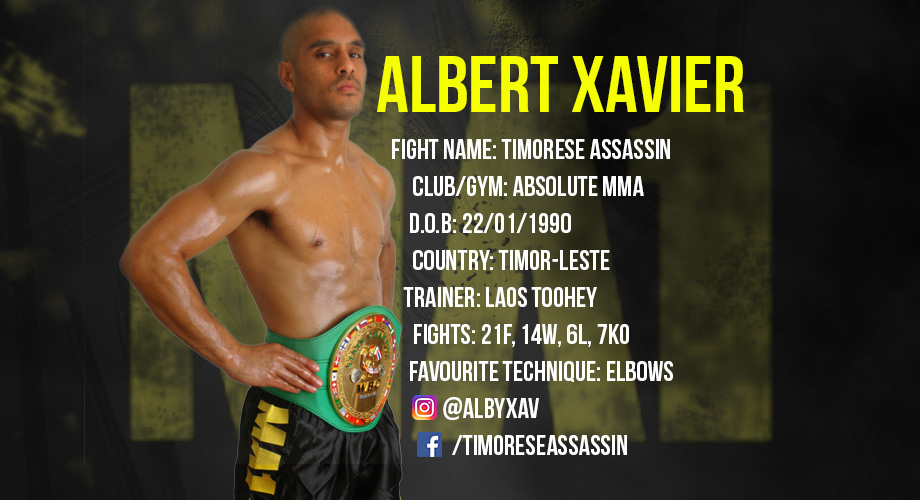 Albert Xavier | The Timorese Assassin | MMA | Absolute MMA | MA1 | Athlete