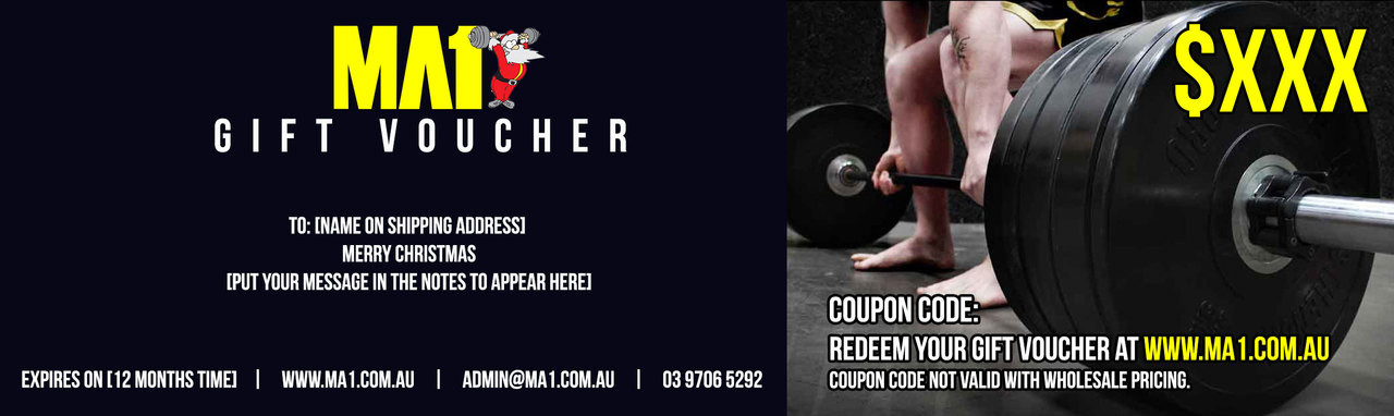 MA1 Christmas Voucher MA1 Christmas Voucher