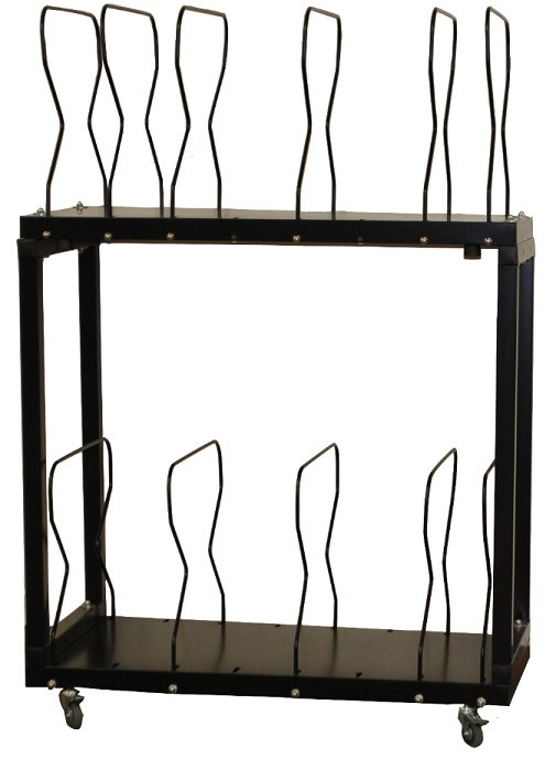 Double Level Corrugated Cardboard Carton Box Storage Stand / Organizer