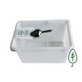 27Lt Tub &  Acrylic Lid with Scoop Holder