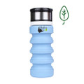 Shaka Eco Collapsible Drink Bottle 400ml - Blue - Sekdb-bl