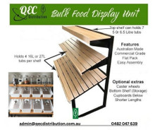 •  Australian made
•   Steel frame
•   Adjustable Feet or Casters
•  Bottom Shelf or Bottom Cardboard options
