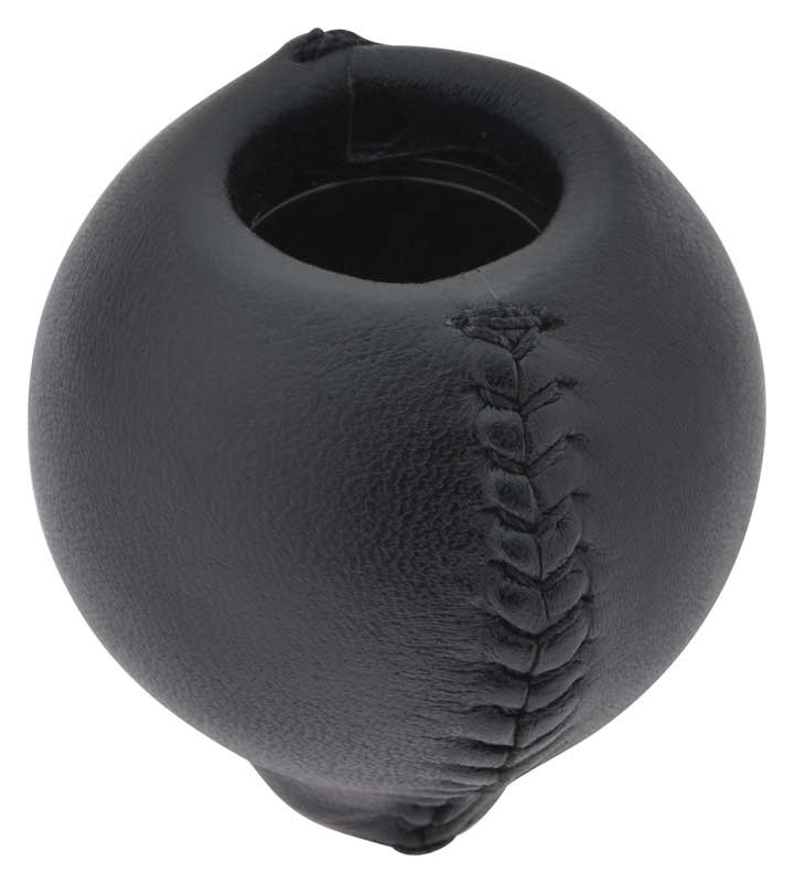 198289 Camaro Z28 Shift Knob, Black Leather Wrapped, Auto Trans, OER Hawks Third Generation